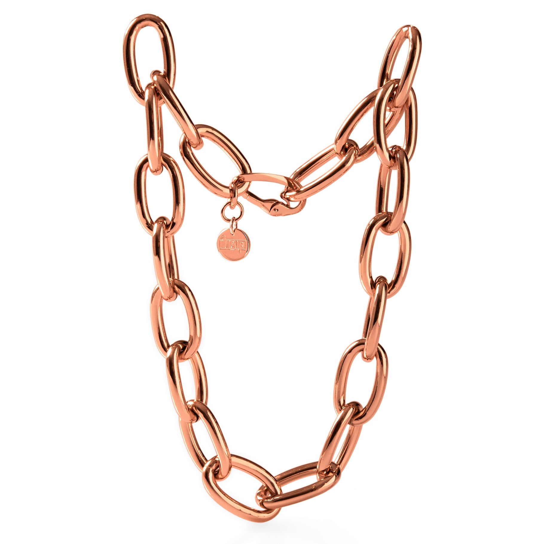 Collana in bronzo dorato rosa - 1957 UNOAERRE - Simmi Gioiellerie -Collane