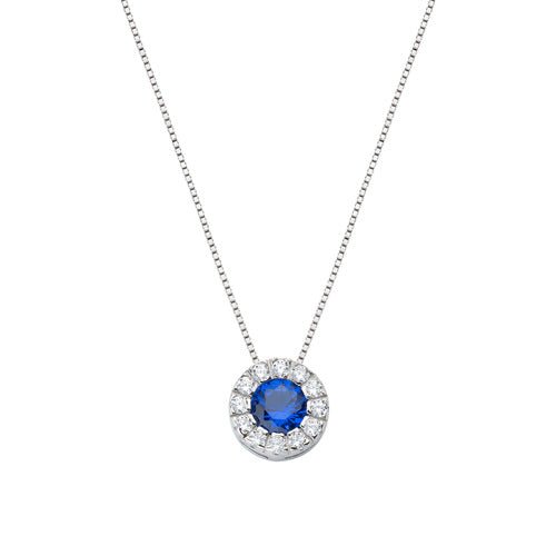 Collana Royal Zirconi Blu e Bianchi - CLLUBBBLZ - Simmi Gioiellerie -Collane