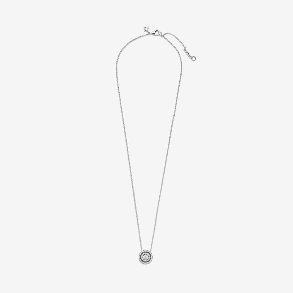 Collier con doppio punto luce scintillante - 399414C01 - Simmi Gioiellerie -Collane