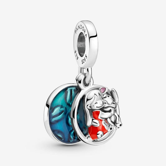 Disney, charm pendente Famiglia Lilo e Stitch - 799383C01 - Simmi Gioiellerie -Charm