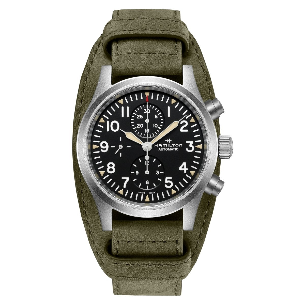 Khaki Field Auto Chrono Carica automatica | 44mm | H71706830 - Simmi Gioiellerie -Orologi