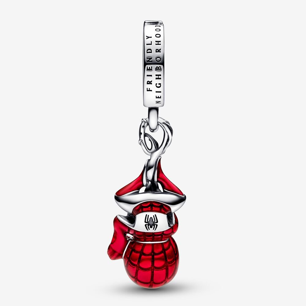 Marvel, Spider-Man Pendente - 792323C01 - Simmi Gioiellerie -Charm